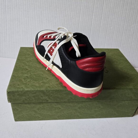 NIB Gucci Mac80 black leather Sneakers G 11.5 US 12-12.5 - Picture 13 of 13